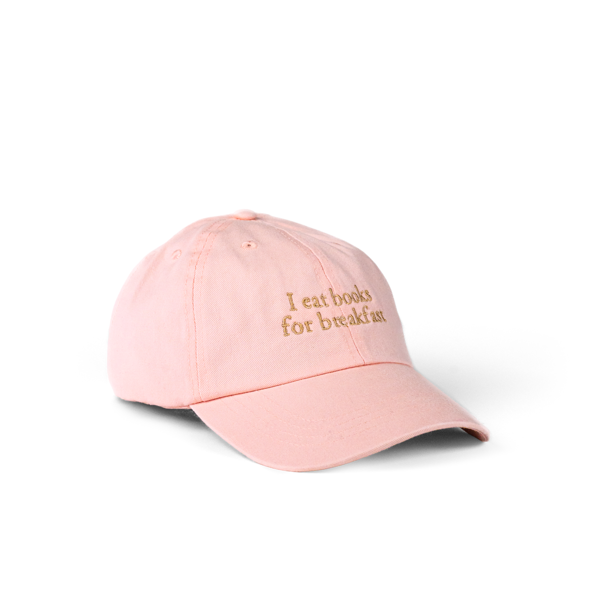 Lolita Cap in baby pink, seen from the side